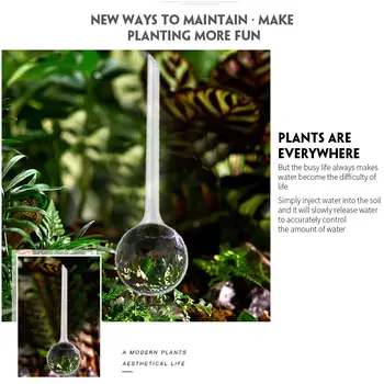 

4pcs Gardening Tools Self-Watering System Plastic Sprinklers Automatic Equipment Watering Flower Watering Globes