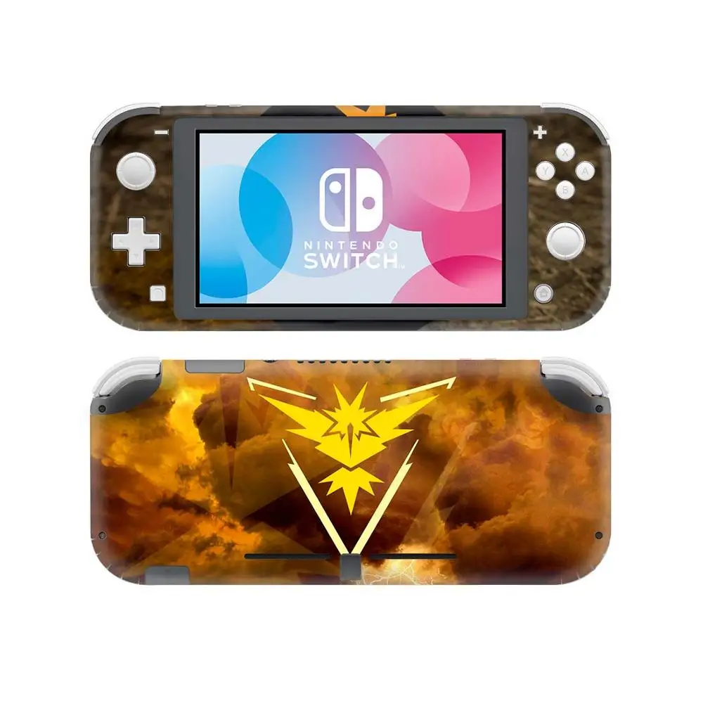 YSNSL0218 Покемон го Пикачу наклейка на кожу для nintendo Switch Lite консоль NS NAND Switch Lite Мини-Протектор виниловая наклейка на кожу - Цвет: YSNSL0218