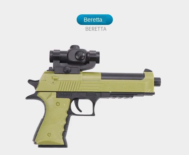 DIY Building Blocks Toy Gun Desert Eagle Assembly Toys Educational Toys Model Revolver Burlet Toy gun Airsoft Air Guns