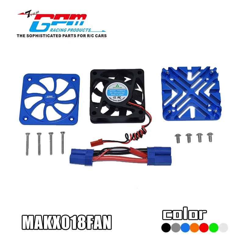 

Arrma 1/5 Kraton 8S Motor Aluminum Alloy Motor Radiator with Fan