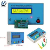 MK-168 Transistor Tester Measuring Resistance Capacitor Inductance Rlc Meter Voltage RLC NPN PNP MOS Meter Capacitance Tester 1
