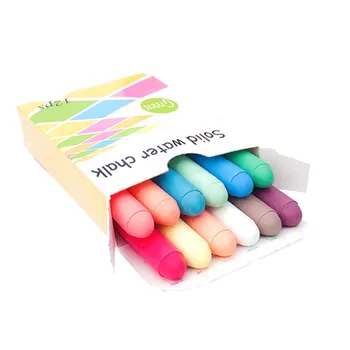 

12pc Dustless Chalk Drawing Chalks For Blackboard Kids Outdoor Side Walk Chalks Kids Pavements Sticks Art Floor tizas escolar