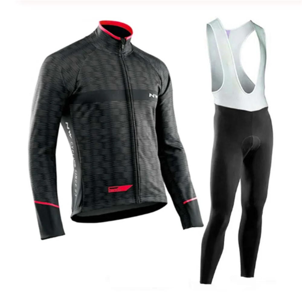 NW Northwave мужские про команды велосипедные свитера цвета Омбре Ropa Ciclismo весна/осень длинный рукав Велоспорт костюм велосипедиста MTB Одежда 2 - Цвет: 17