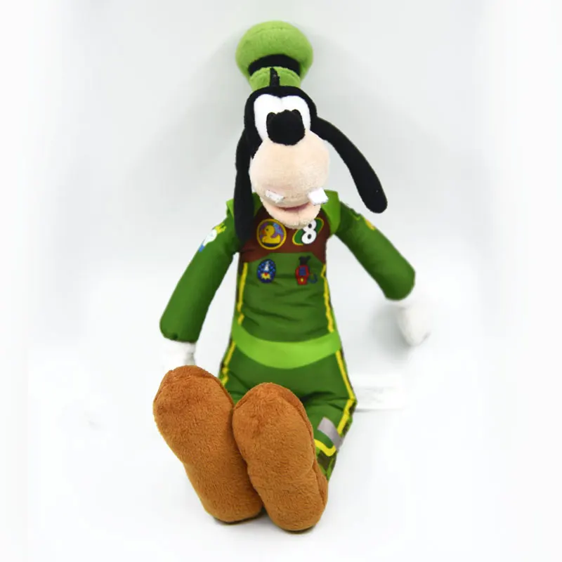 25cm Minnie Mouse mickey mouse pluto dog donald duck goofy dog plush Toys Stuffed Animals daisy baker soft toys kids toys - Цвет: Green pluto dog