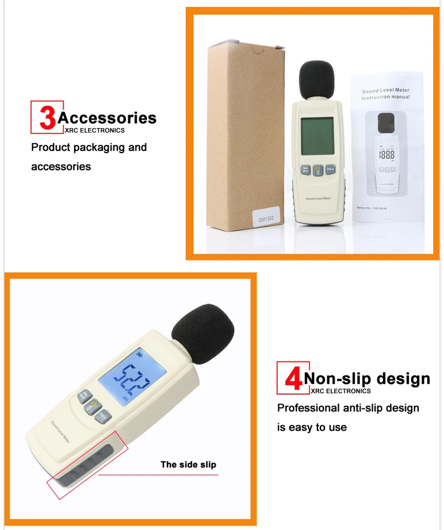 Sound level meters detail description 07