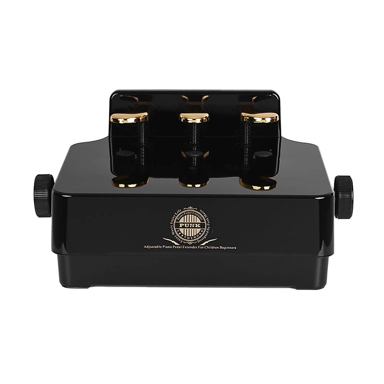 Piano Pedal Extender Bench for Kids Adjustable Height with 3 Pedals