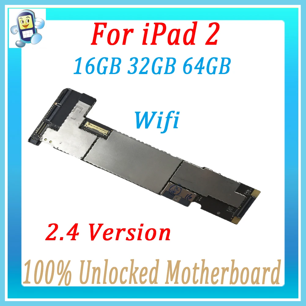 Материнская плата для ipad 2, версия wifi и 3g, материнская плата A1395 A1396 1397 для ipad 2, разблокированная материнская плата с чипами, хорошо протестирована