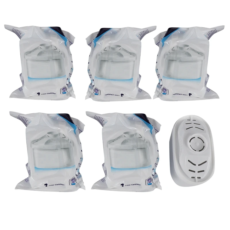 Water Filter For Pitcher 6Pcs/Lot Household Purify Kettle Direct Drinking Activated Carbon Replacement | Бытовая техника