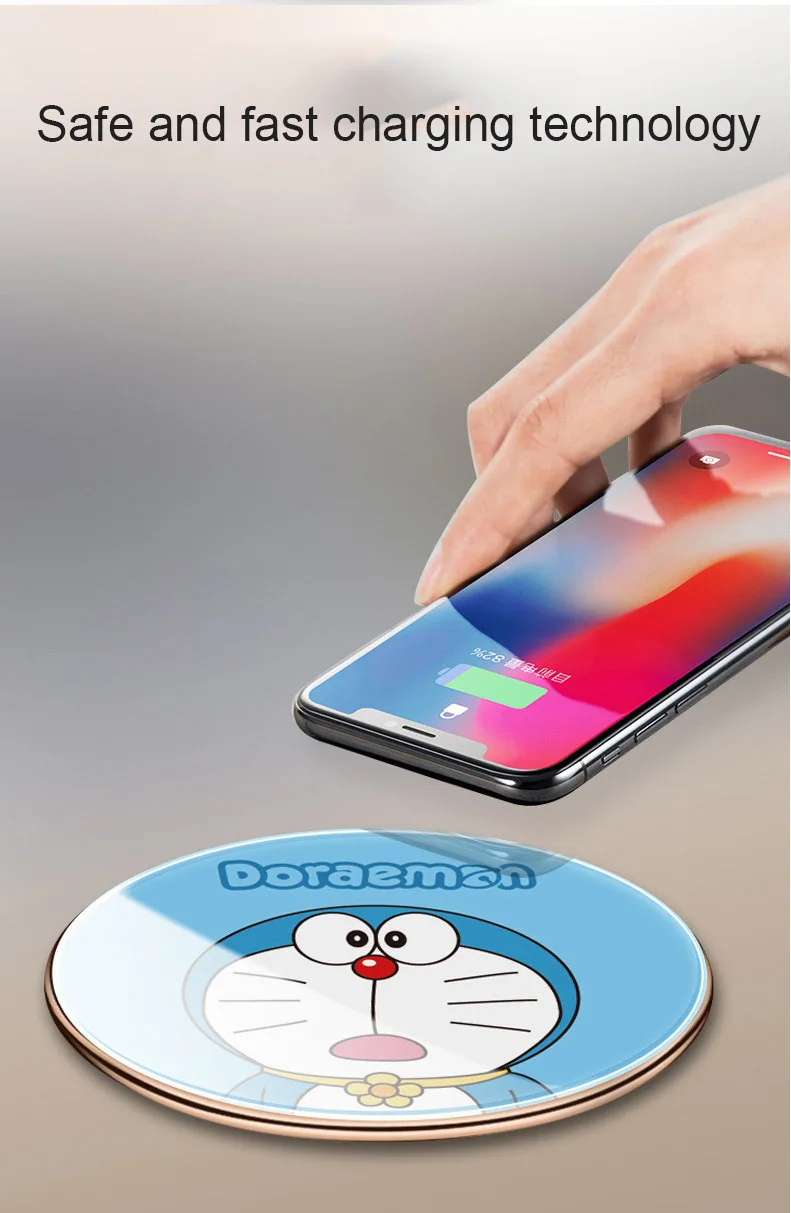 10 Вт Qi Беспроводное зарядное устройство для iPhone 11 pro max 8 X XR XS Max быстрая Беспроводная зарядка для samsung S9 S10+ Note 9 8 для huawei
