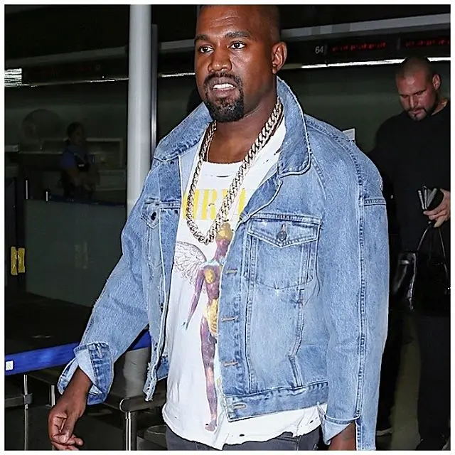 Kanye джинсовая куртка Мужская модная повседневная Уличная Хип-хоп ВИНТАЖНАЯ ДЖИНСОВАЯ КУРТКА с камнями Джастин Бибер куртка