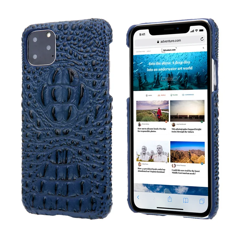 Чехол из натуральной кожи для Iphone XS XR 8 Plus 11 12 13 Pro Max | Мобильные телефоны и