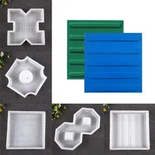 Узор матричная кирпичная форма прочные пластиковые дорожки бетонный камень производитель красочные квадратные газон и патио