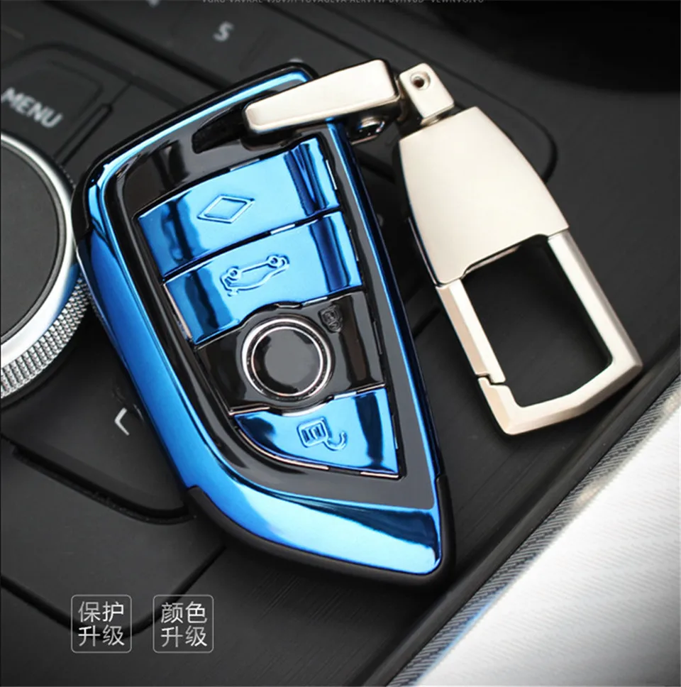Автомобильный чехол для ключей, чехол для ключей BWM F48 G11 G30 G38 525 540 740 1 2 5 7 серии, чехол, стильный держатель, чехол для автомобиля