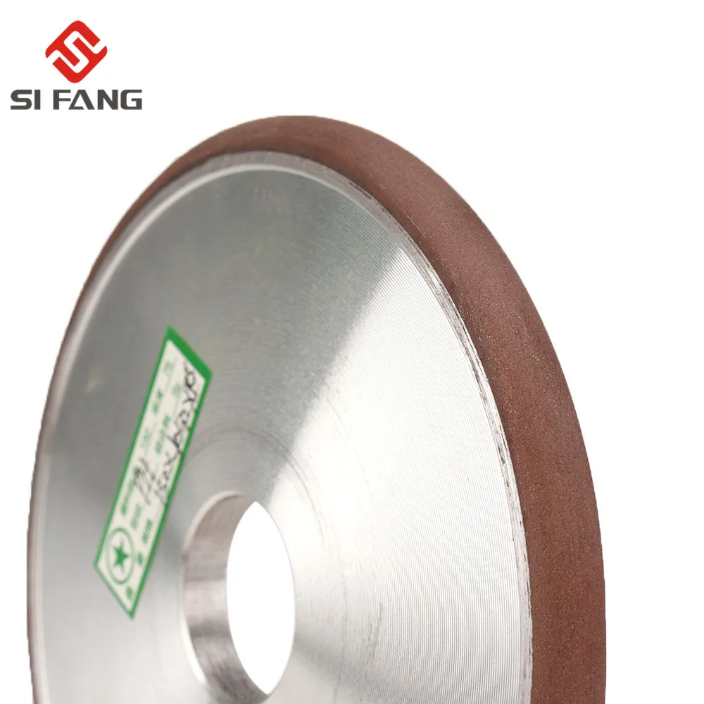 150mm Diamond Grinding Wheel 150mm Circular edge diamond Disc grinding wheel for Metal Tungsten Steel Milling Cutter Tool R1 R1.5 R2 R3 R4 R5