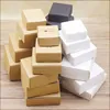 20pcs DIY HANDMADE Mutli size paper gifts boxes kraft blank candy wedding cake Package kraft home party suppiles box package ► Photo 3/6