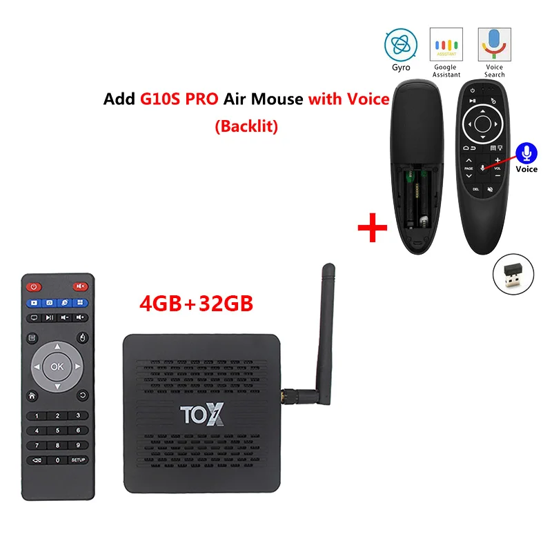 TOX1 Smart Tv Box Android 9.0 TV Box Amlogic S905X3 4GB 32GB Set top box 2.4G 5G WiFi 4K Bluetooth 1000M TV BOX best outdoor tv antenna TV Receivers