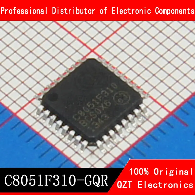 5pcs/lot C8051F310-GQR C8051F310 microcontrollers LQFP-32 In Stock 1pcs stm32f207vct6 stm32f207 vct6 lqfp 100 arm cortex m332 bit microcontrollers