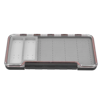 

Lure Storage Case Sealed With Silicone Gaskets Transparent Lid Fly Lure Box Magnetic Bait Container Organizer Fishing Tool Parts