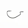 50pcs Soft Worm Lure Offset Fishing Hook Carbon Steel Wide Crank Fishhook ► Photo 3/6