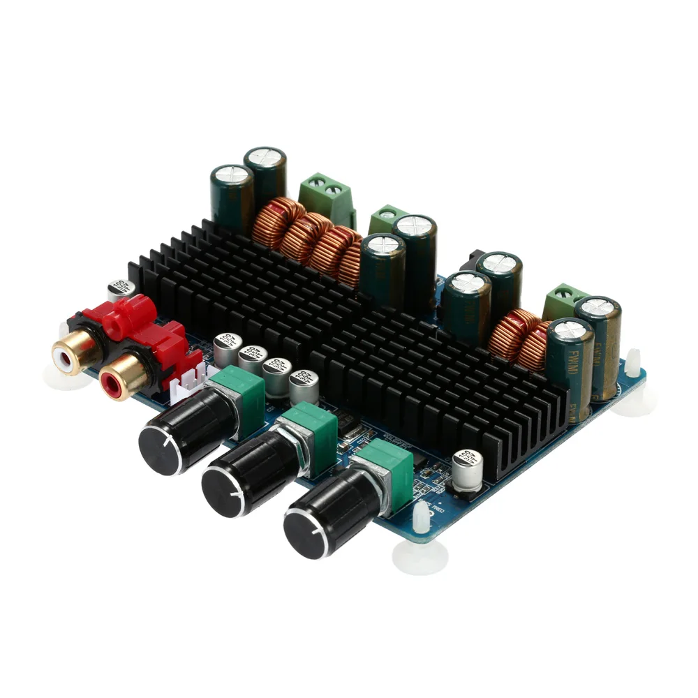 

New TPA3116 Quality Sound Power Amplifier Board 2.1 Channel Digital Subwoofer Power Audio Amplifier for Home DC12V-26V 50W*2+100
