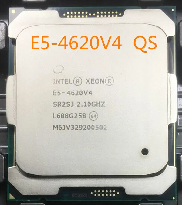 E5-4620V4 оригинальный Intel Xeon E5 4620v4 QS 2 10 ГГц 10-ядерный 25 Мб SmartCache 105 Вт 4620 v4 LGA2011-3 |