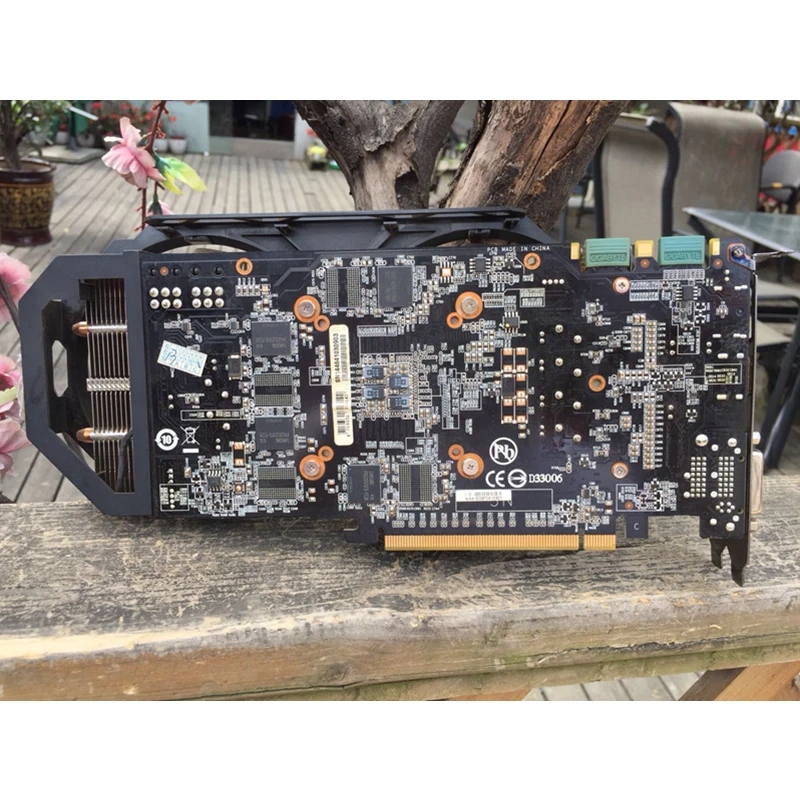 GIGABYTE GTX 760 2GB GPU видеокарты 256Bit GDDR5 GTX 760 карта Видеокарта для nVIDIA Geforce PCI-E X16 Hdmi Dvi карты б/у