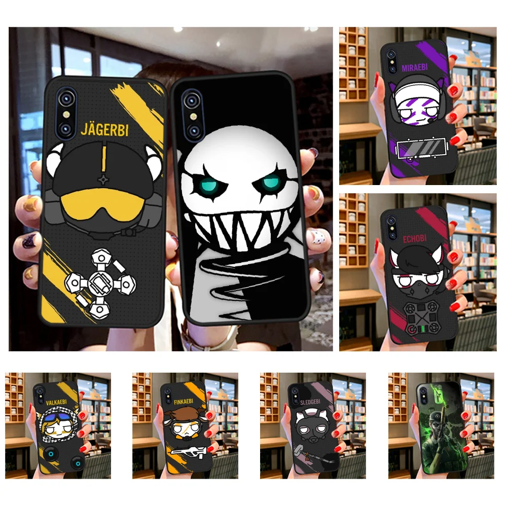 NBDRUICAI Радуга шесть осада Блестящий милый чехол для телефона iPhone 11 pro XS MAX 8 7 6 6S Plus X 5S