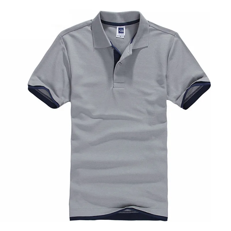 High Quality Tops&Tees Men's Polo shirts Business men brands Polo Shirts Turn-down collar mens polo shirt