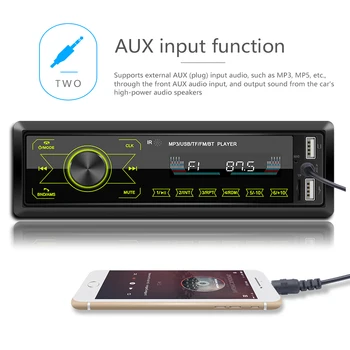 

1 DIN Car Radio Touch Screen Autoradio Stereo12V In-dash FM Aux Input Receiver SD USB MP3 Bluetooth 4.0 Car Audio Player