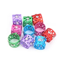 10 шт./лот, регулируемые запонки, заколки для волос, аксессуары для волос, Золотой/Серебряный/микс, серебряные, золотые, микро волосы, страшные косы, бусины дредов