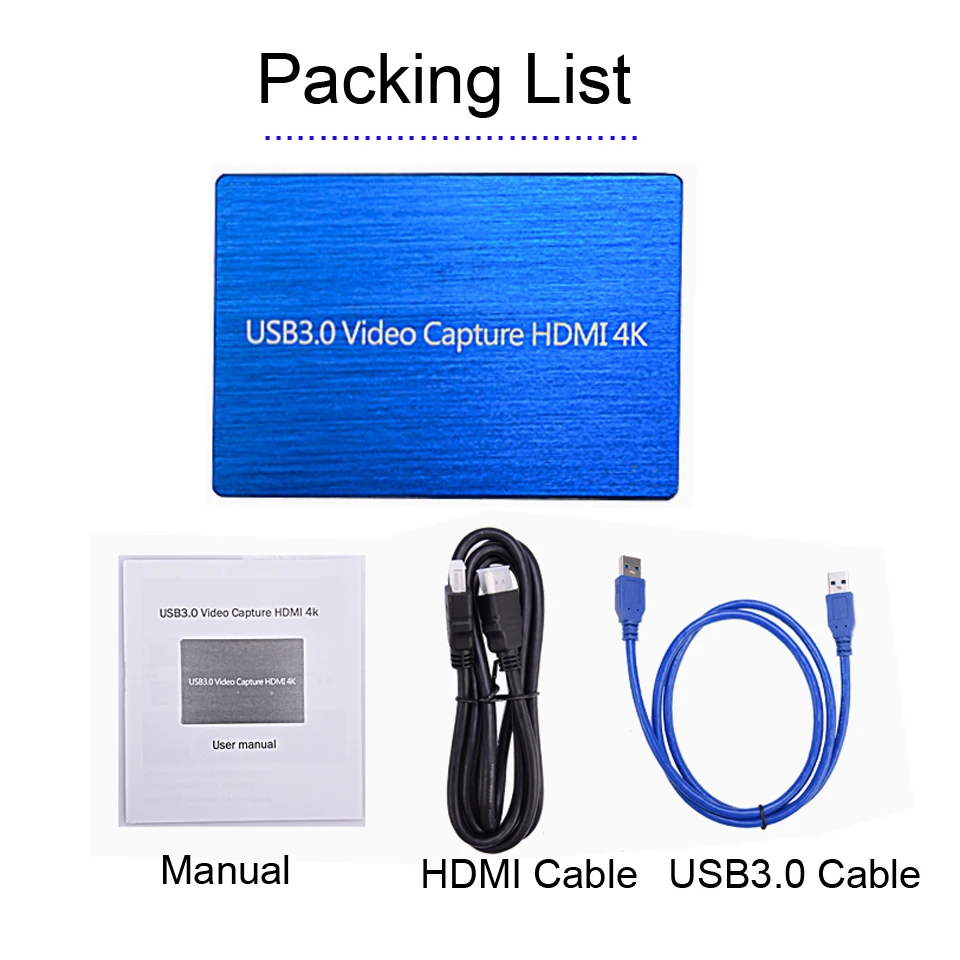 4K HDMI к USB 3,0 карта видеозахвата ключ 1080P 60fps HD видео рекордер игра захват для OBS захват игры Захват карты Live