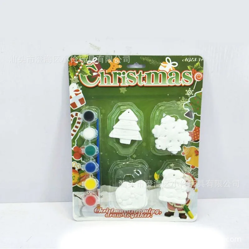 

DIY Christmas Gift Coloured Drawing Toy Kindergarten Graffiti DIY Coloured Drawing Toy Children'S Educational Play