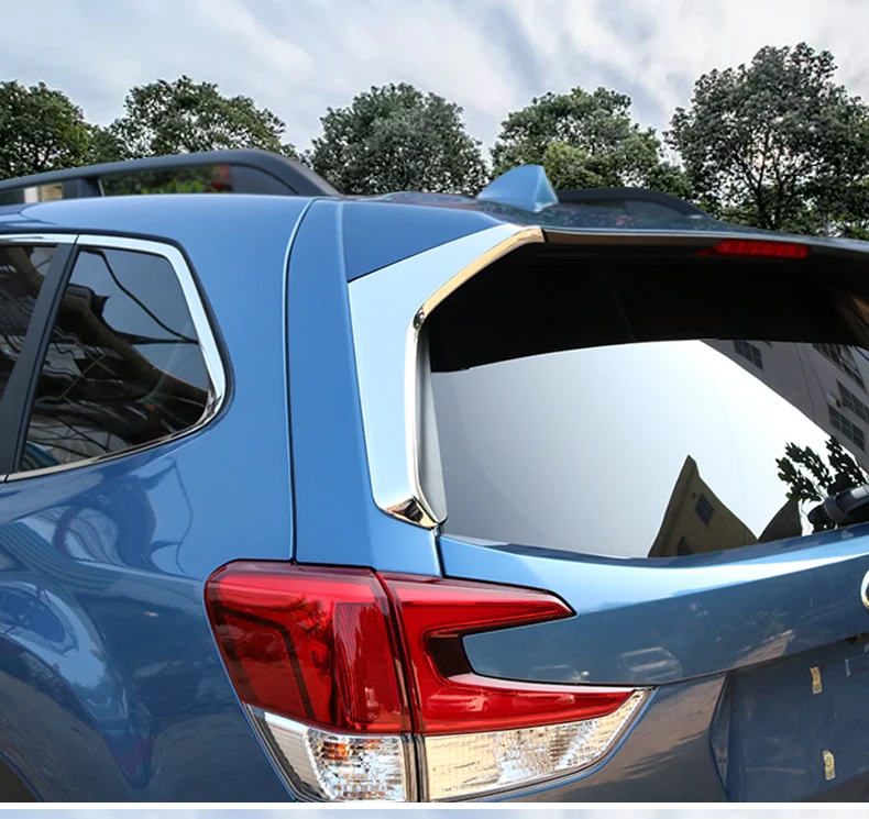 Заднее окно хвост Вымпел украшены Moudings рамка для Subaru Forester CA192