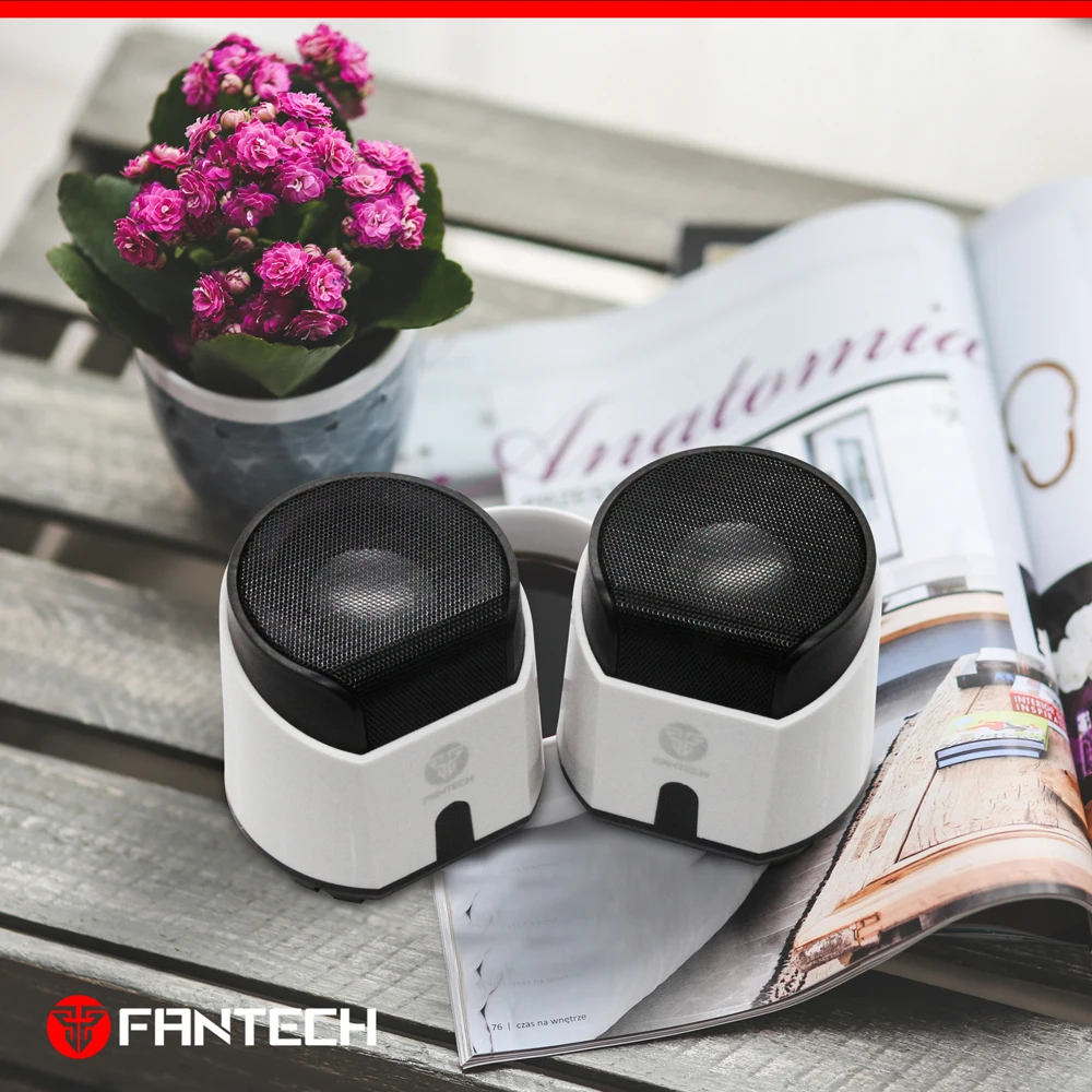 FANTECH GS201 сабвуфер мультимедийный динамик USB 3,5 мм кабель мини портативный комбинированный динамик для ноутбука настольный компьютер