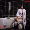 For Sale Female Doll Bathroom Scene Bathtub Toilet Set 18XG12 Bathrobe Three-piece Set Suitable for 12 Inches Action Figure ► Photo 1/6