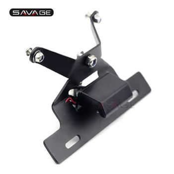 

Registration License Plate Frame Holder For Harley Davidson FAT BOY Motorcycle Accessories Tail Tidy Fender LED Eliminator CNC