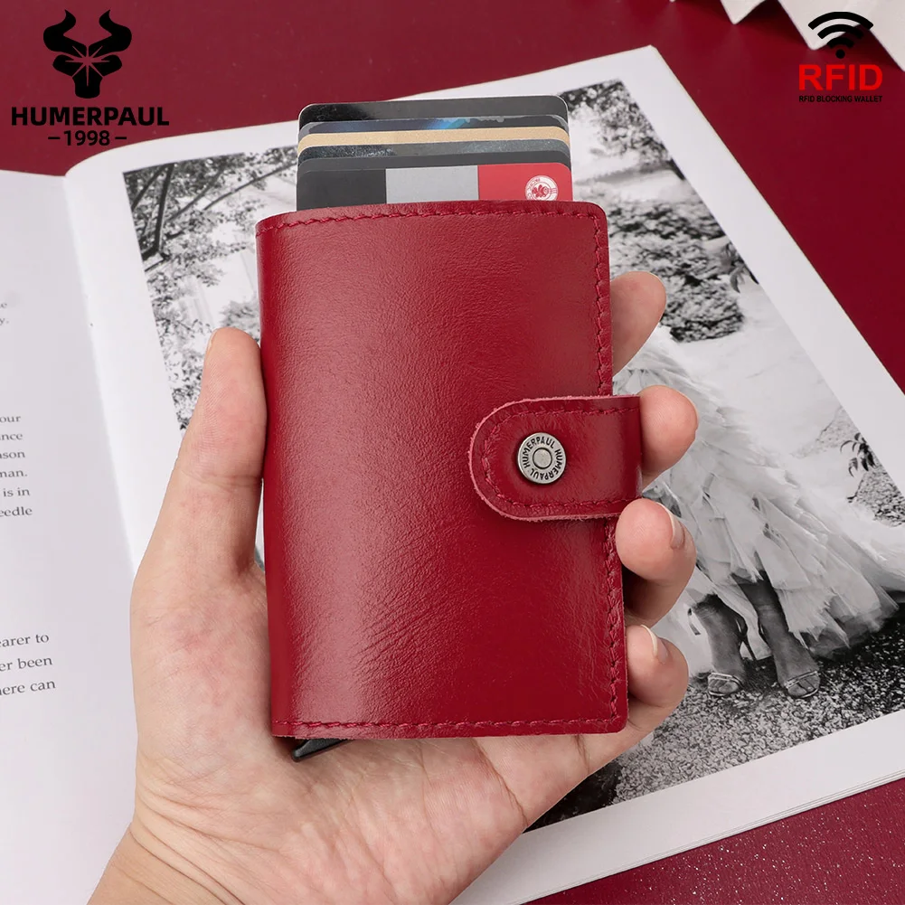 Cartera Minimalista Mejor Cartera Rfid Carteras Antirrobo Cartera