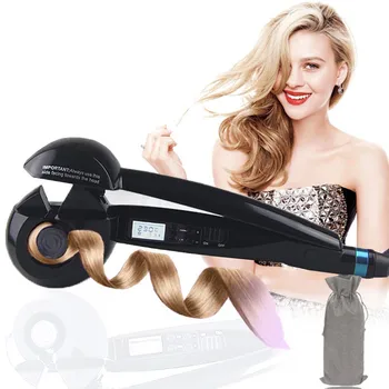 

New Automatic LCD Anti-Scalding Curling Iron Hair Heating Curler Wand Styling Tools Styler Curl Iron Ceramic Curlers Spiral
