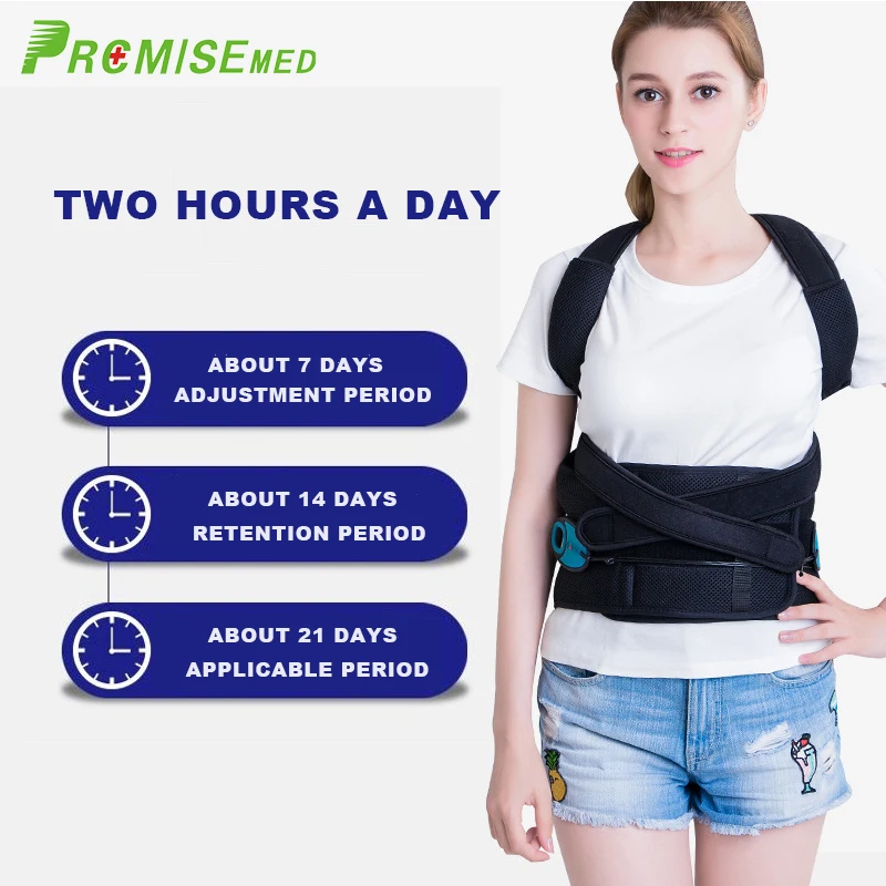 PRCMISEMED djustable Brace Поддержка Корректор осанки ключицы позвоночника спины плеча поясницы коррекция осанки