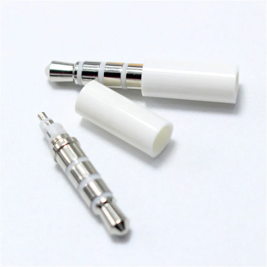2 комплекта 8Pin штекер USB разъем адаптера конвертер 3 5 мм стерео Тип сварки для iphone
