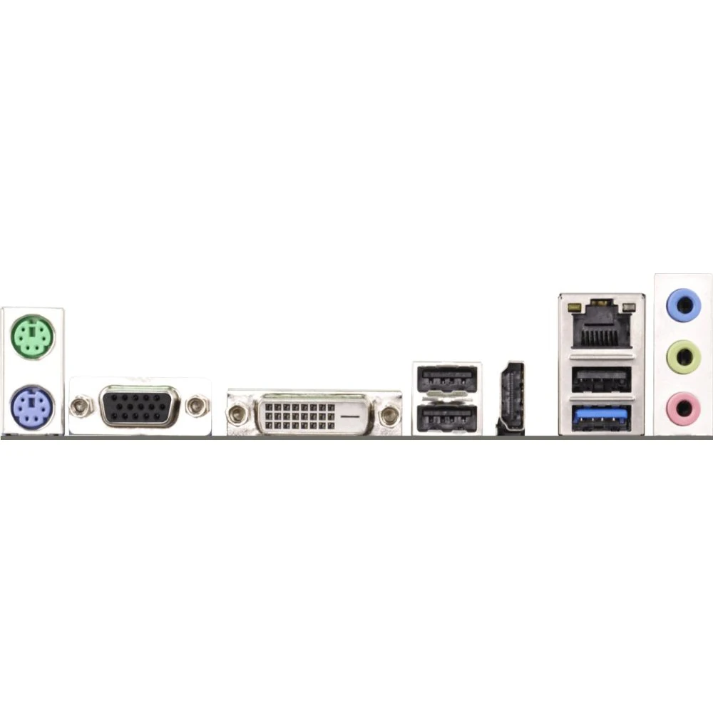Motherboard ASRock Q1900M mATX AC'97 8ch(7.1) GbLAN+ VGA+ DVI+ HDMI