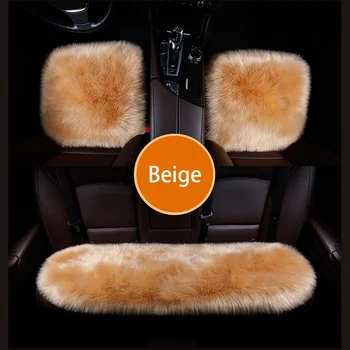 

Car Seat Cover Warm Winter Washable Faux Velvet Car Seat Cushion Universal Size Pad Protector Mat For BMW MINI Auto Accessories