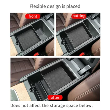 

Interior Armrest Box Central console Water tank Organizer Waterproof 1pc Car