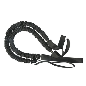 

1 Pair Stretch Pull Trainer Practical Rope Accessories Training Sports Exercise Abdominal Gym Fitness Elastic Durable Wheel