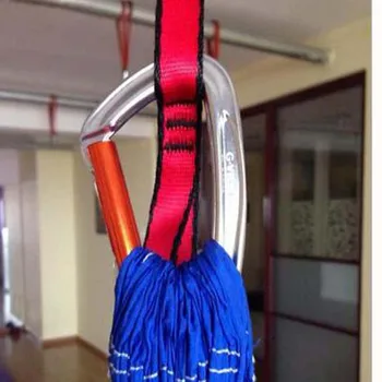 

10pcs Webbing Loop Climbing Daisy Chain Yoga Swing Hammock Hanging Strap Rope 23KN