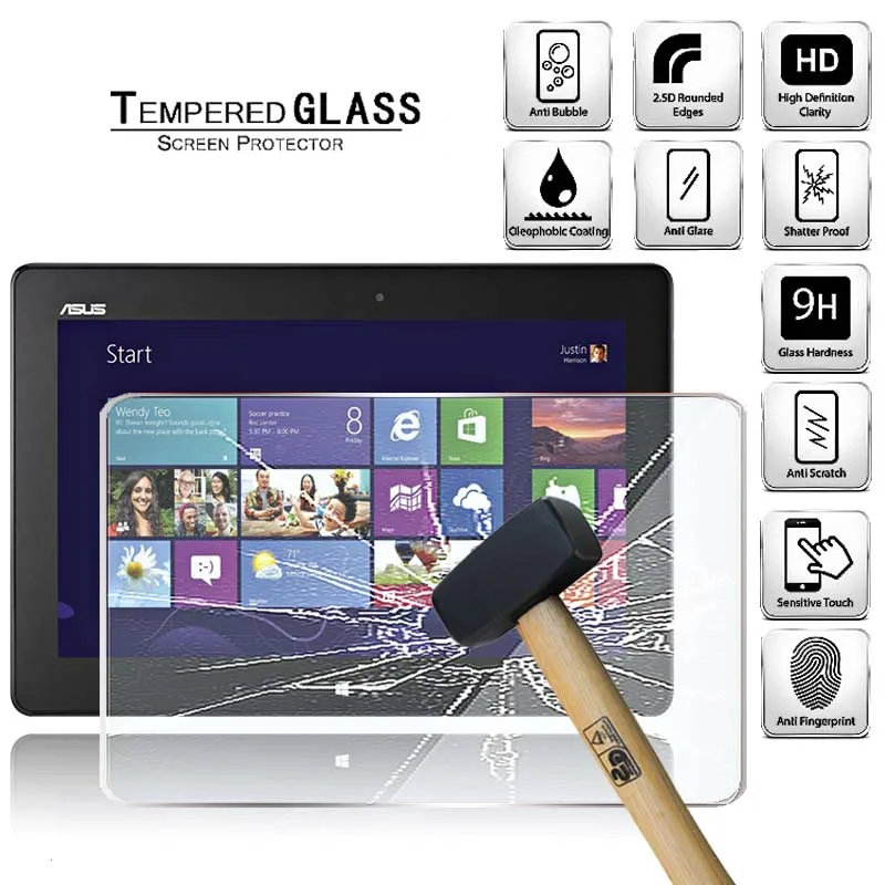 

Tablet Tempered Glass Screen Protector Cover for ASUS VivoTab Smart ME400 ME400C ME400CL Tablet Anti-Scratch Screen Film