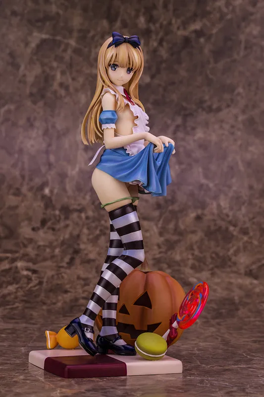 Аниме Фигурка сексуальная девушка иллюстрация Misaki Kurchito Alice 1/6 масштаб окрашенная фигурка Модель ПВХ Коллекционная кукла 25 см