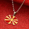 North Macedonia Map Pendant Necklaces For Women Girls Pendant Chain Jewelry 1