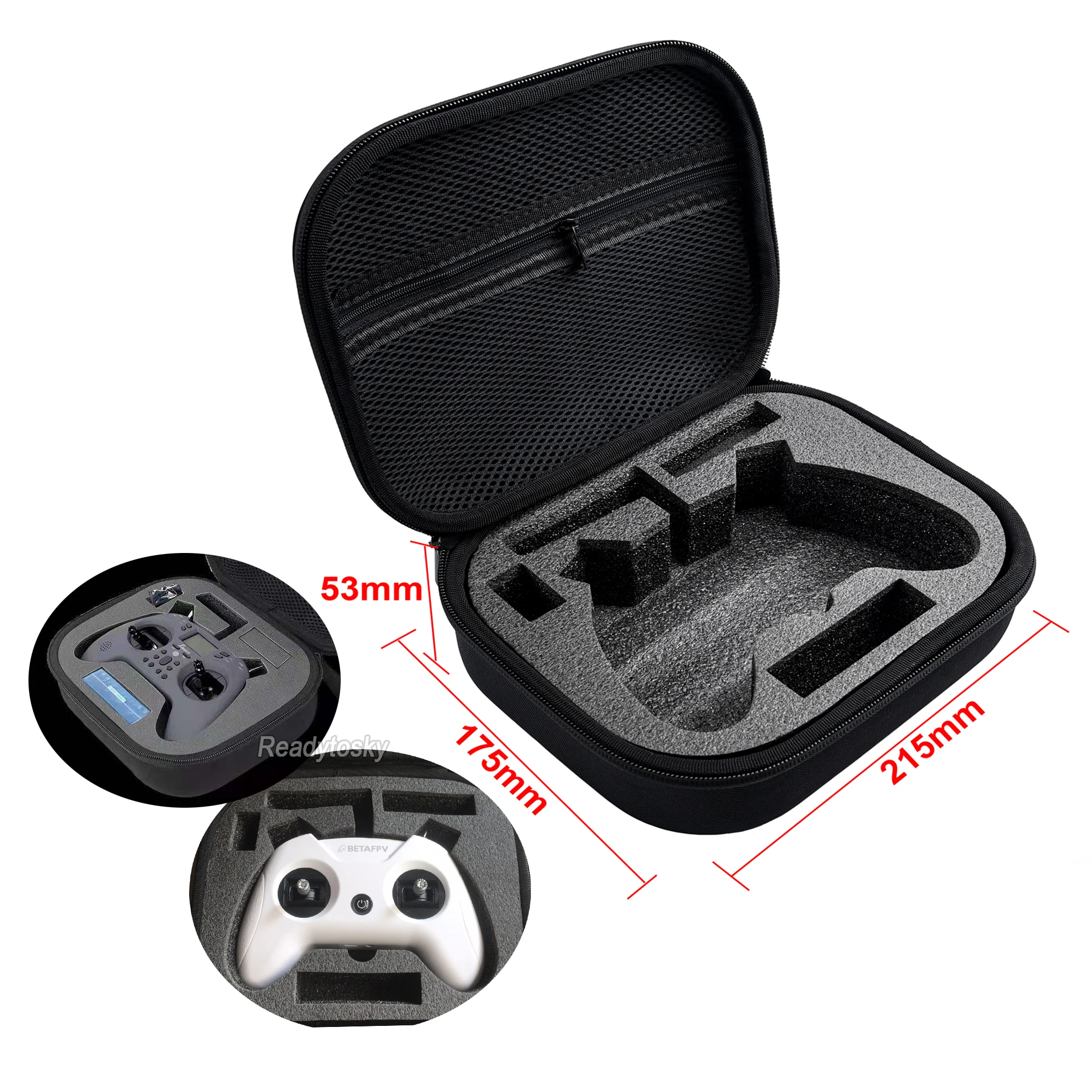 Écran FPV 5.8G 40CH avec récepteur diversité, pour drone
