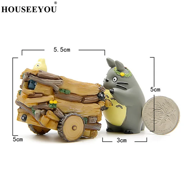 Modern Rajzfilm Zamatos Ültetvényes Pot Gyanta Kreatív Kézműves Aranyos Totoro Virág Otthoni Dekorációk Váza Macetas - Image 6